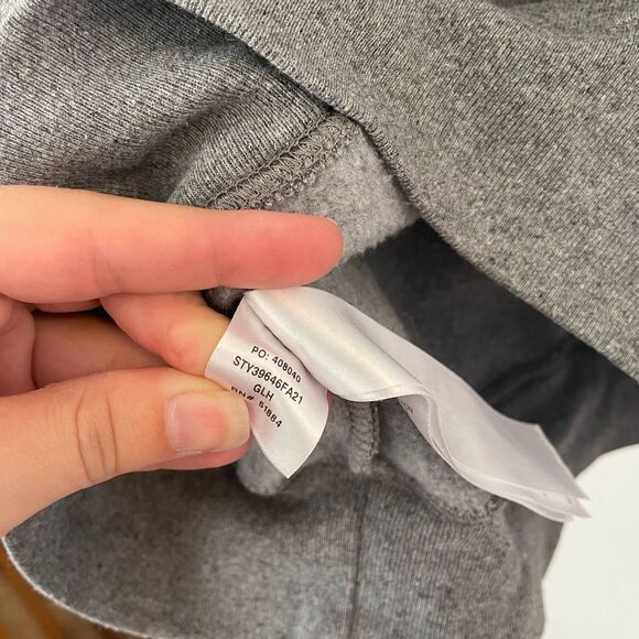 Patagonia Women's Ridge Rise Stripe Uprisal Crew Sweatshirt Heather Grey Small - Picture 8 of 8